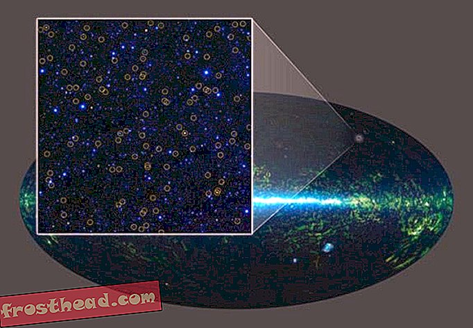 Астрономы нашли более 1 500 000 новых черных дыр