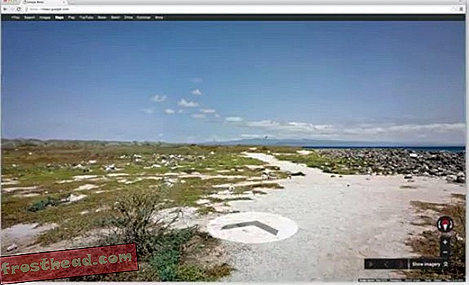 Google Street View Goes to the Galapagos