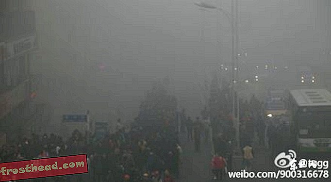 Затворене школе загађења ваздуха у Кини
