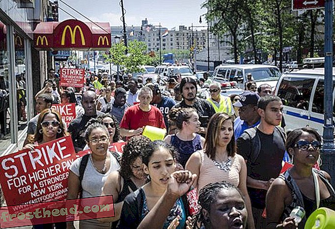Γιατί είναι μια μεγάλη διαπραγμάτευση ότι τα Fast Food Strikes έχουν εξαπλωθεί στο Νότο