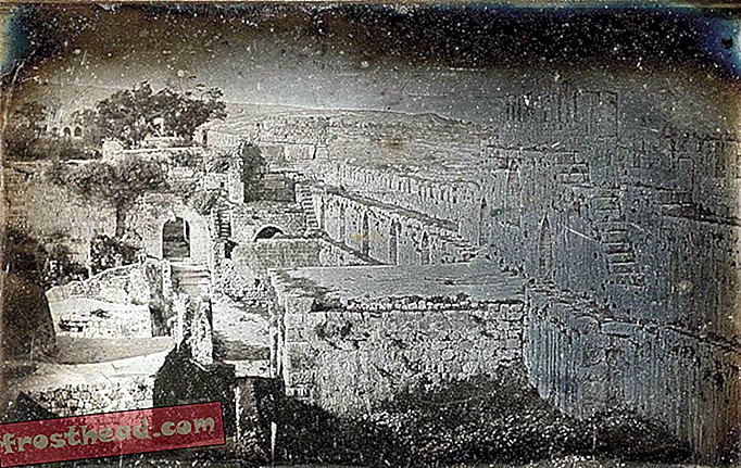 статьи, умные новости, умные новости, история и археология - Смотрите первые фотографии, сделанные когда-либо из Иерусалима