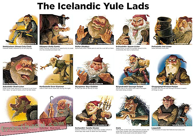Mød tretten Yule Lads, Islands egne onde Santa Claus