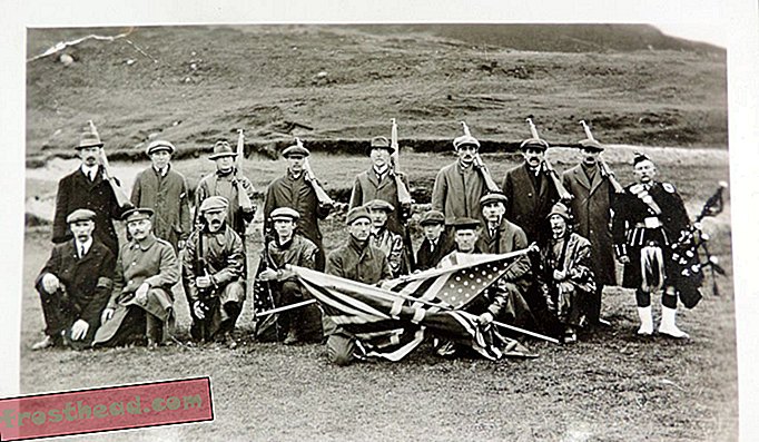 Penduduk desa Islay sangat merasakan korban tragis tentara AS yang datang untuk membantu perjuangan sekutu.