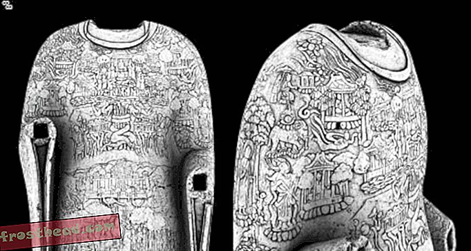 статии от ковачницата от колекциите - Тази скулптура в размер на живота ви дава карта на будисткия Космос