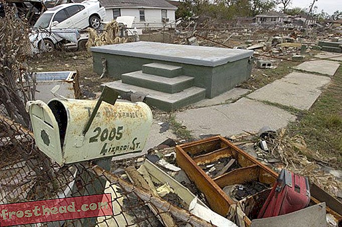 Orkan Katrina: Obnova artefaktov in zgodovine