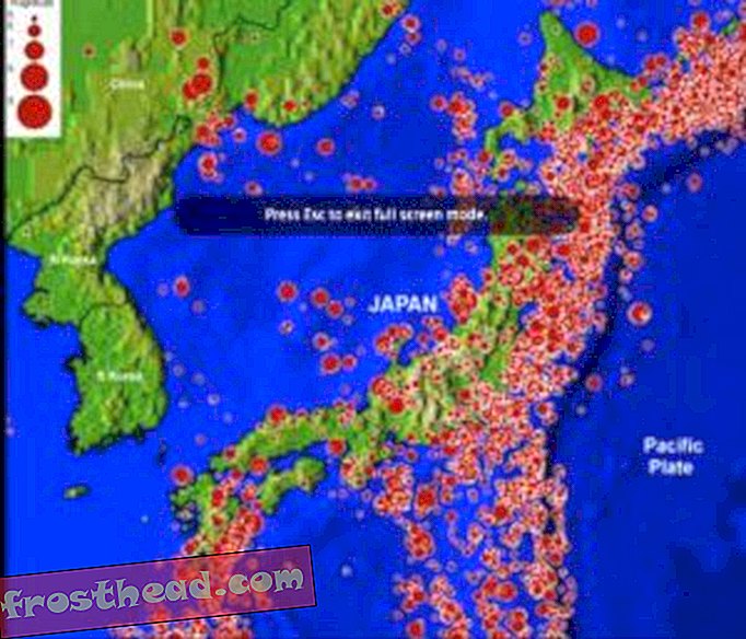 статии, в smithsonian, блогове, около мола - Смитсоновският геолог Елизабет Котрел обсъжда Японското земетресение