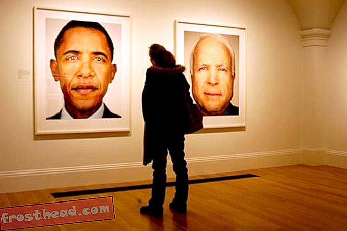 članci, na smithsonian, blogovi, oko tržnog centra - Barack Obama čovjek je trenutka u Galeriji portreta
