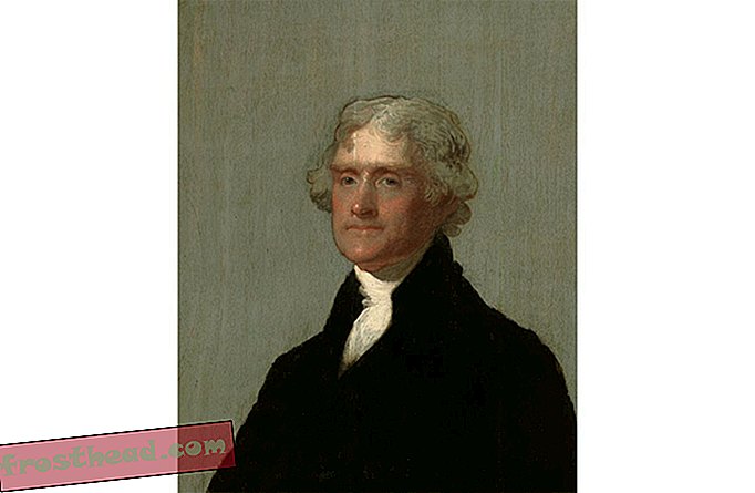 artikel, sejarah smithsonian, sejarah kita - Membawa Tombstone Batu Hitam Thomas Jefferson Kembali ke Kehidupan