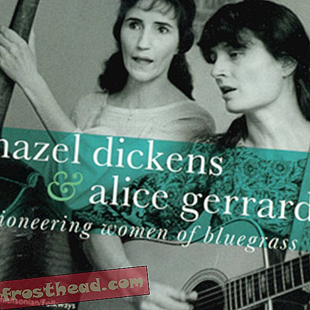 Hazel Dickens en Alice Gerrard speelden in een beroemd duo dat hielp het Bluegrass-genre nieuw leven in te blazen. Met dank aan Smithsonian Folkways Reocrdings.