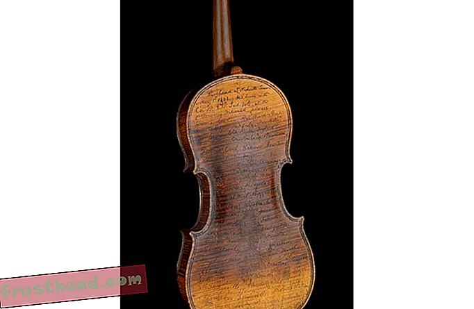 articles, au smithsonian, dans les collections, blogs, autour du centre commercial - La guerre civile de 150 ans: Journal de violon de Salomon Conn