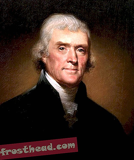 Thomas Jefferson enemu moškemu dolguje veliko zahvalo.