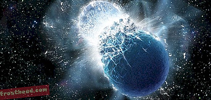 статии в ковачницата, наука, космос - Цялото злато във Вселената може да дойде от сблъсъците на неутронните звезди