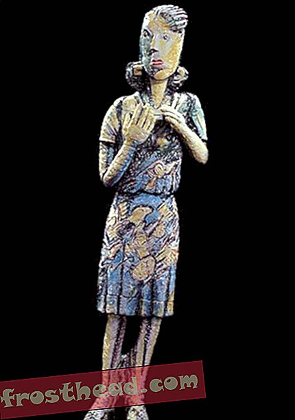 Treffen Sie die „Dame im blauen und gelben Kleid“ in der Renwick Gallery