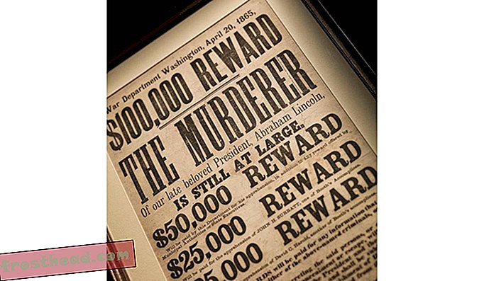 Il segretario alla guerra Stanton ha proclamato un premio di $ 100.000 per la cattura di Booth.