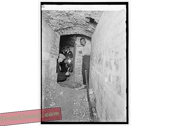 Průzkum tunelů Dyar Dupont 1960