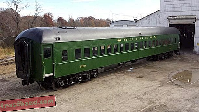 Železniční vůz č. 1200