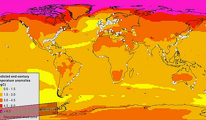 Okeanske mrtve zone postaju pogoršane na globalnoj razini zbog klimatskih promjena