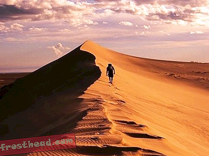 Посмотрите самые северные активные песчаные дюны в мире