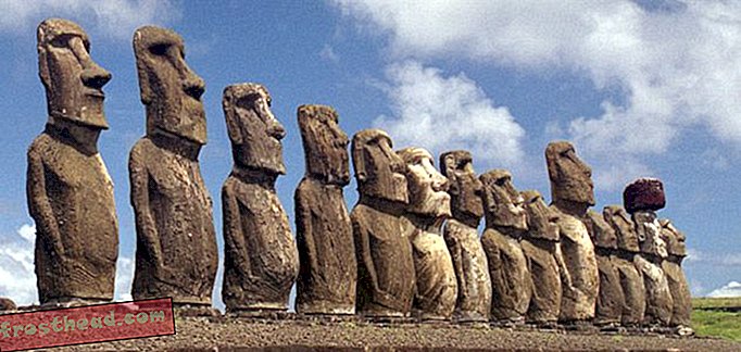 As estátuas da ilha de Páscoa