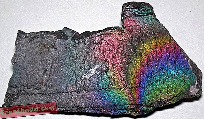 Graves Mountain, em Lincolnton, na Geórgia, é um viveiro de inúmeras pedras preciosas e minerais, incluindo a turgite, conhecida por sua coloração iridescente.