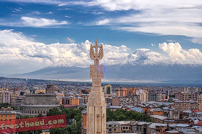 Comment les anciens volcans ont créé la ville rose d'Arménie