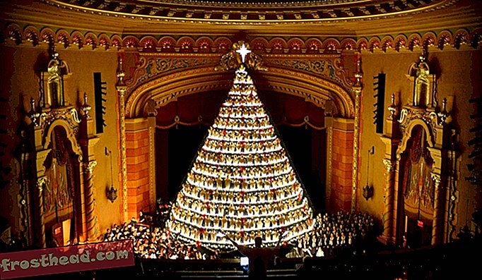 Zpívající vánoční strom, Muskegon, Michigan