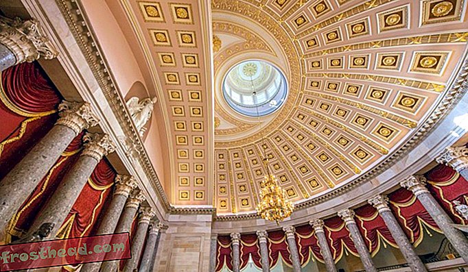 Whispering Gallery im US-amerikanischen Capitol, Washington, D.C.