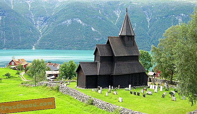 Les églises médiévales en bois de Norvège semblent tirées d'un conte de fée