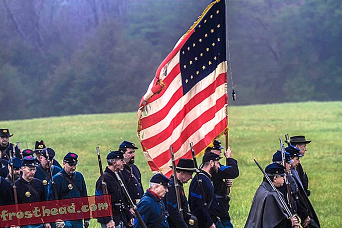 articles, histoire américaine, guerre civile, voyage - A quoi ressemblait la finale de la reconstitution de la guerre civile du 150e anniversaire du major