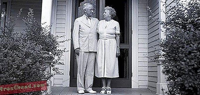 historie, historie, udforskning af rummet - Harry Trumans bedårende kærlighed "liste" til hans kone, Bess
