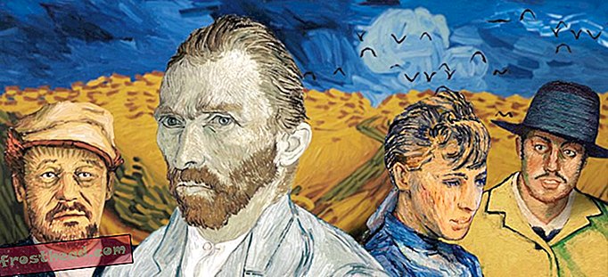 Този анимиран филм за Ван Гог е направен изцяло от маслени картини