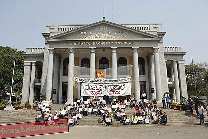Indische Künstler protestieren gegen die private Übernahme einer öffentlichen Kunstgalerie