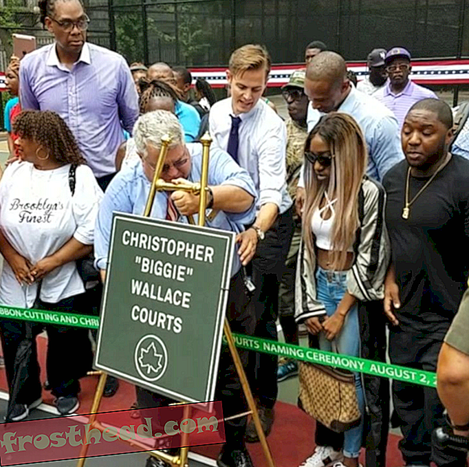 Een basketbalveld in Brooklyn is vernoemd naar beruchte BIG