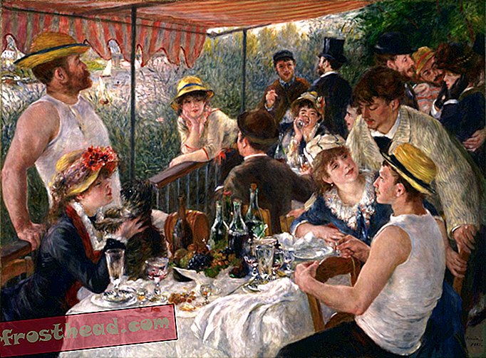 Udstilling kaster nyt lys over Renoir's "Luncheon of the Boat Party"