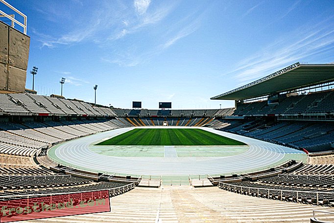 L'ancien stade olympique de Barcelone transformé en un parc de réalité virtuelle