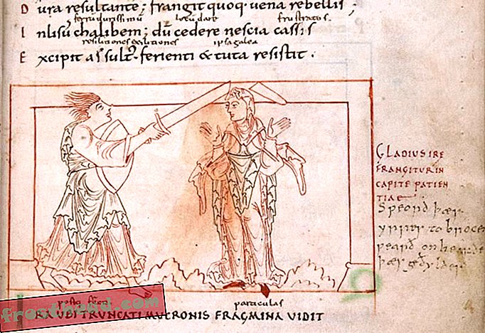 Tässä tapahtuu keskiaikaisten munkkien piirtämässä ”sarjakuvassa”