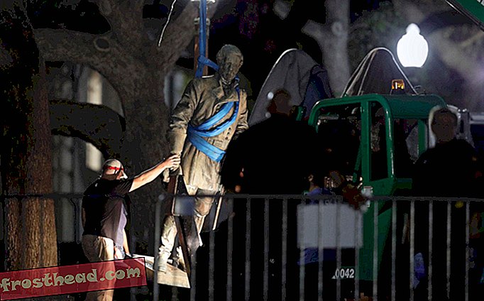 University of Texas i Austin fjerner tre konfødererede statuer