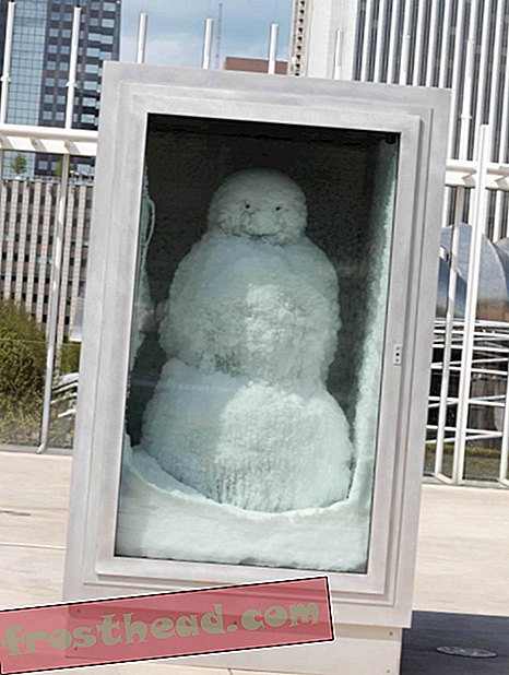 nouvelles intelligentes, nouvelles arts et culture, idées et innovations intelligentes, voyages in - Comment un «bonhomme de neige» a duré tout l'été à Chicago