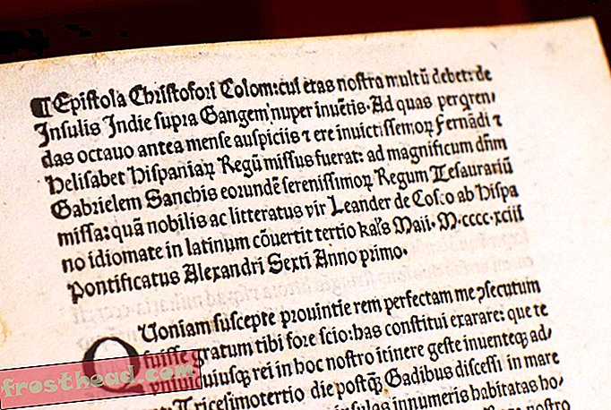 स्मार्ट समाचार, स्मार्ट समाचार कला और संस्कृति - चोरी क्रिस्टोफर कोलंबस पत्र वेटिकन के लिए लौट आए, लेकिन रहस्य कायम है