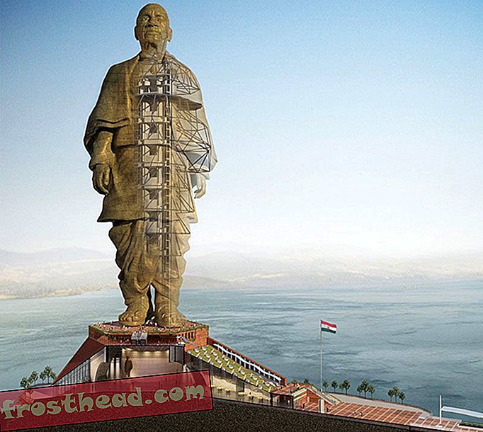 חדשות חכמות, אמנויות ותרבות חדשות חכמות, נסיעות חדשות חכמות - הודו בונה את הפסל הגבוה בעולם