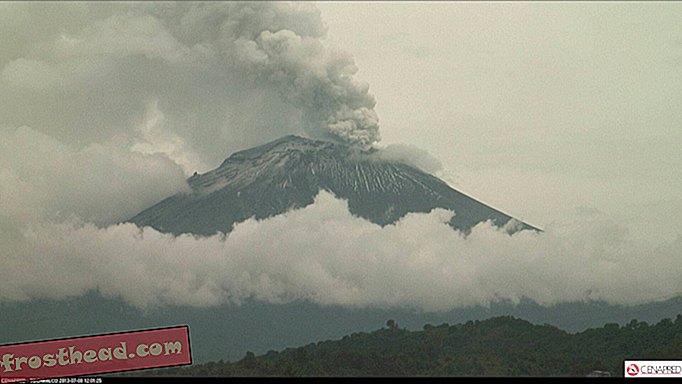 Houd Popocatépetl, de vulkaanuitbarsting net buiten Mexico City in de gaten