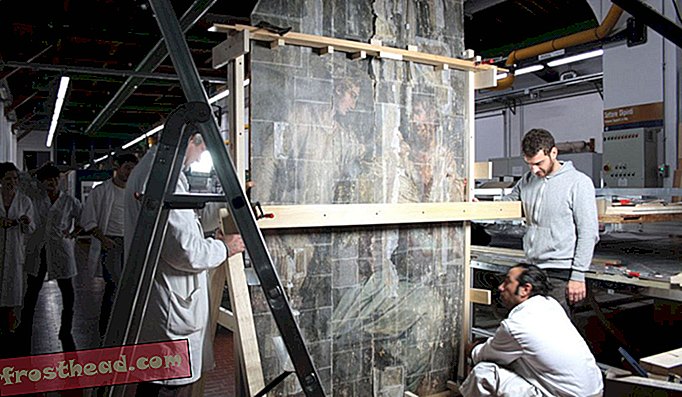 ציור רנסנס גדול שוחזר 50 שנה לאחר שכיסתה במי שיטפון