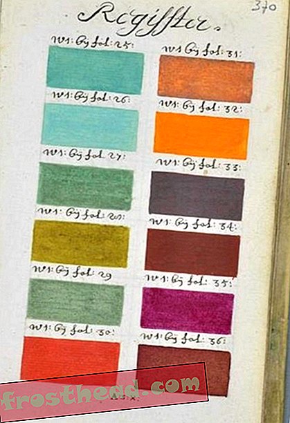 See 300 aastat vana raamat on juhend iga kujuteldatava värvi jaoks