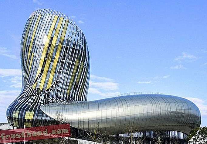 Het nieuwe wijnmuseum van Bordeaux is geopend voor bedrijven