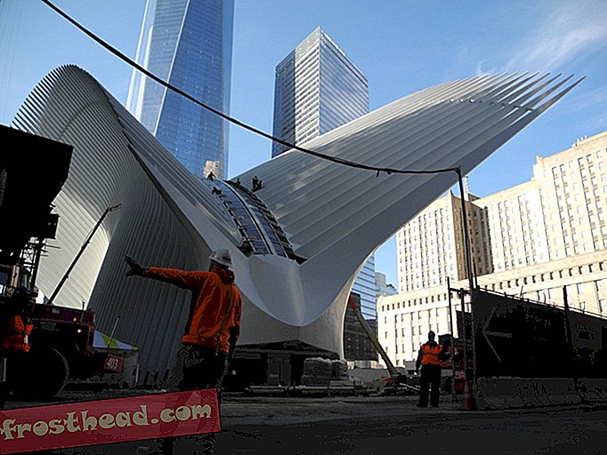 Endlich ist der Transit-Hub des Santiago Calatrava World Trade Centers geöffnet