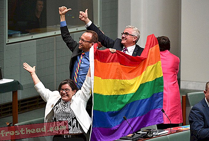 smarte nyheder, smarte nyheder kunst og kultur - Australien legaliserer ægteskab af samme køn i jublende afstemning