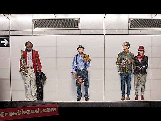 Ο υπόγειος δρόμος της δεύτερης λεωφόρου της Νέας Υόρκης είναι γεμάτος με δημόσια τέχνη