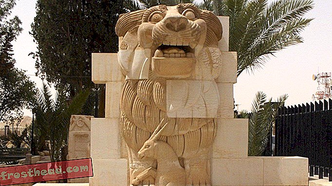 Древна статуя, повредена от ISIS, възкресена в Дамаск