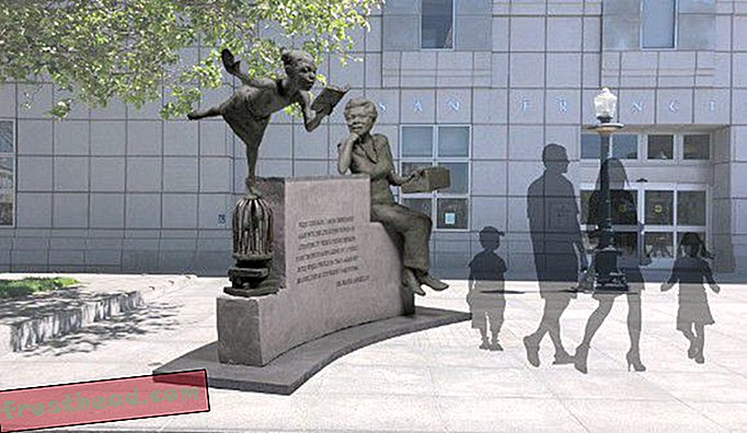 सैन फ्रांसिस्को इज माया एंजेलो के लिए एक स्मारक हो रहा है
