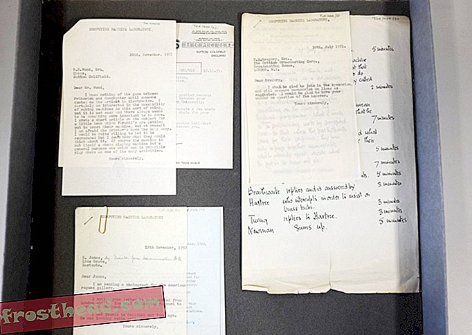 Uudet kirjeet osoittavat, että Alan Turing ei ollut Yhdysvaltojen fani